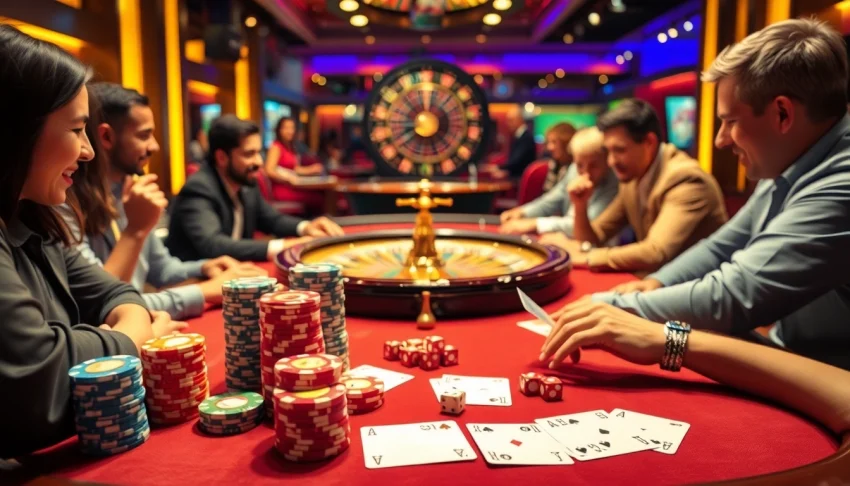cm88 shines as players strategize at a high-stakes poker table enjoying the thrill of gambling.