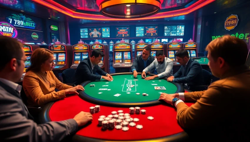 Experience thrilling poker games at 789b.buzz, where excitement and strategy meet on the casino floor.